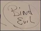 Bind evil